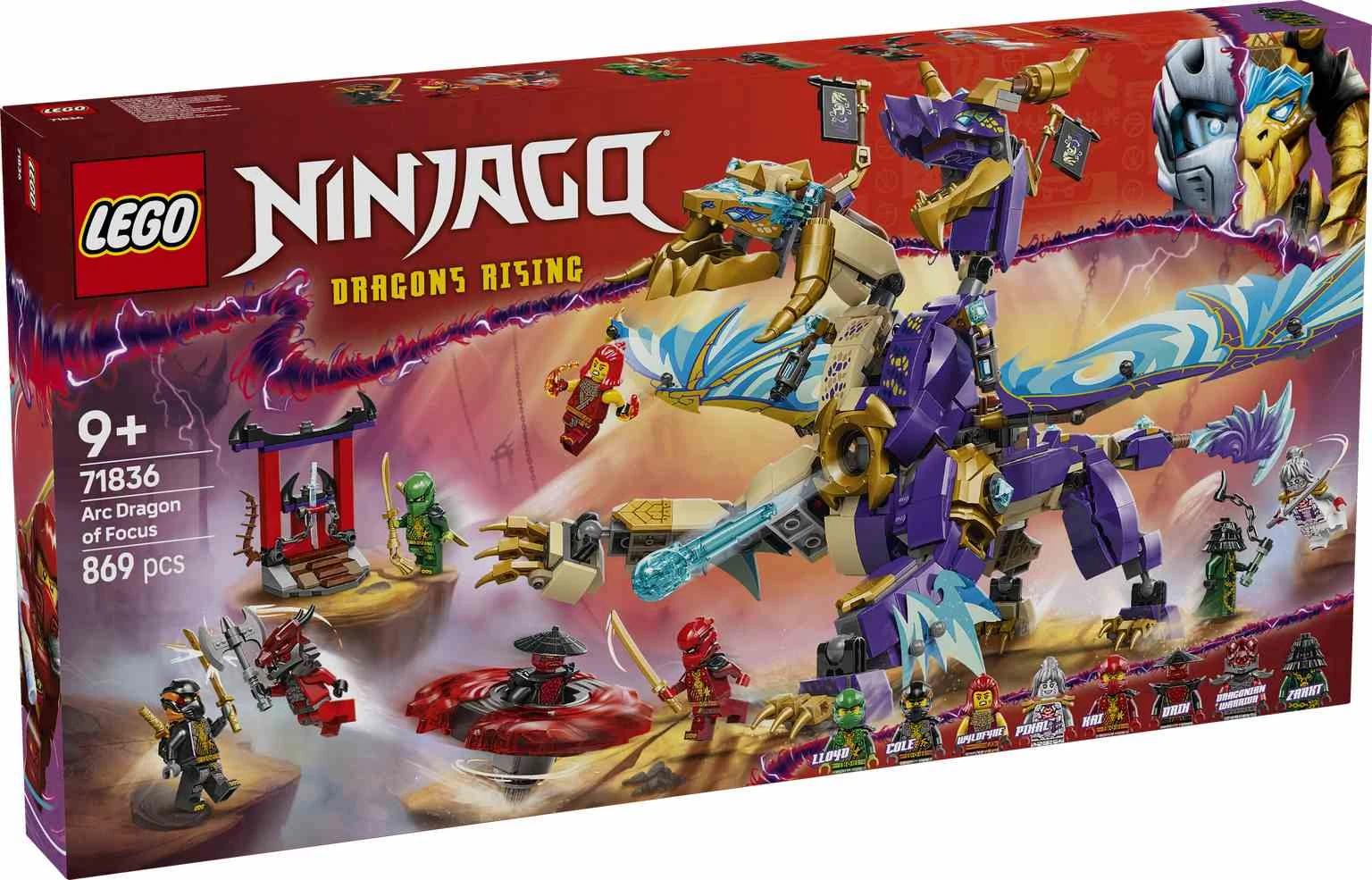 LEGO Ninjago | Dragón de la Concentración: Arc - 71836