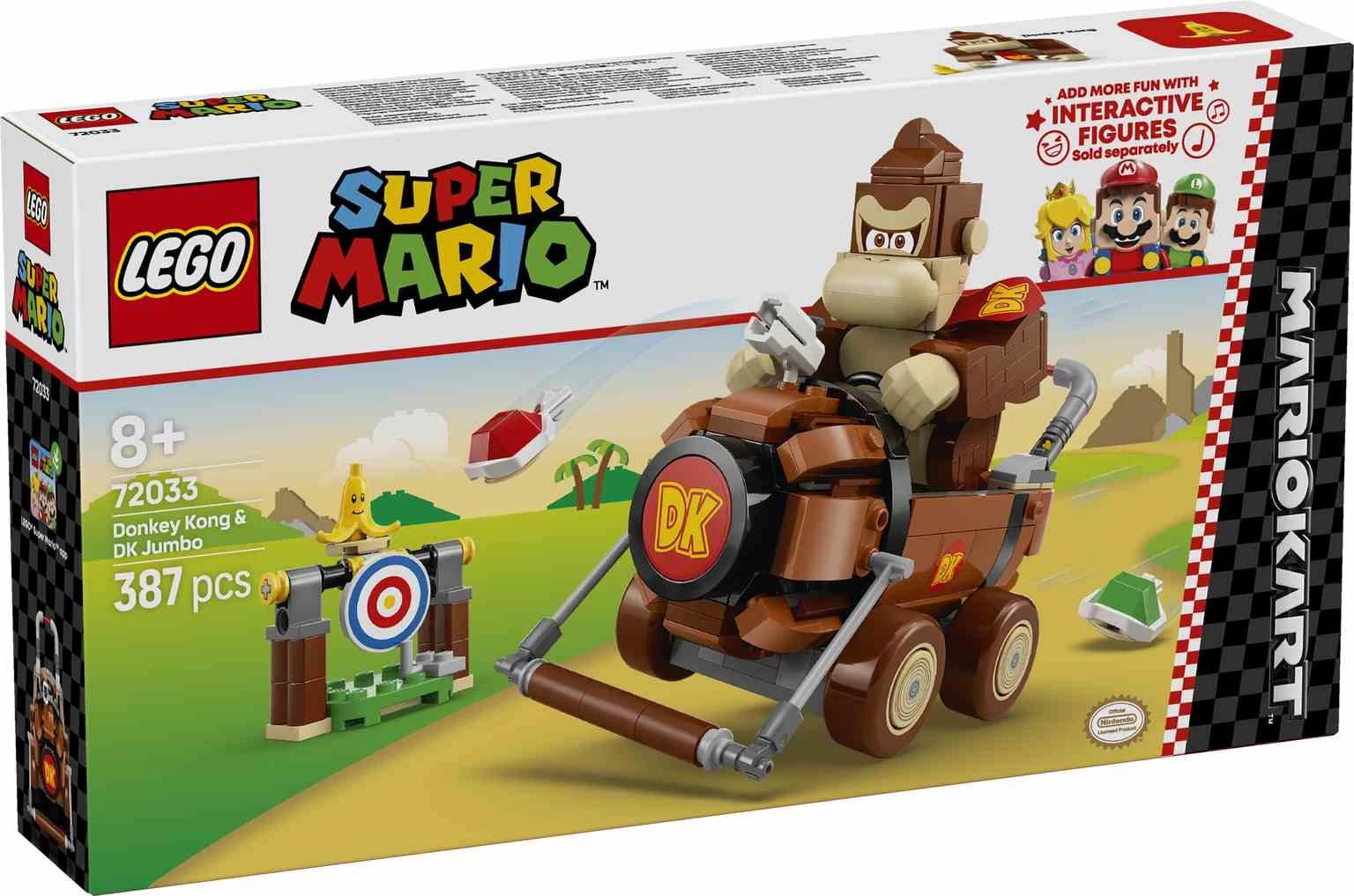 LEGO Super Mario | Mario Kart: Donkey Kong y Jumbo DK - 72033