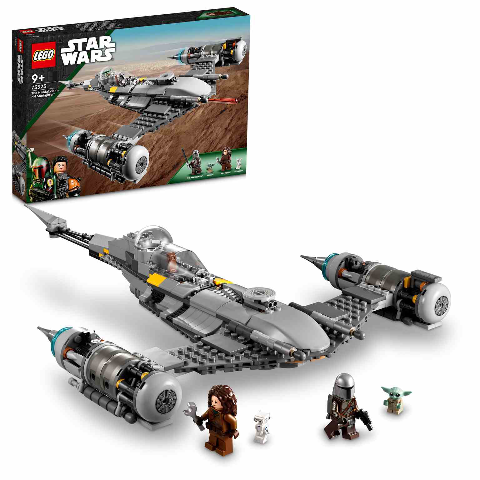 Lego Star Wars Caza Estelar N1 de The Mandalorian 75325