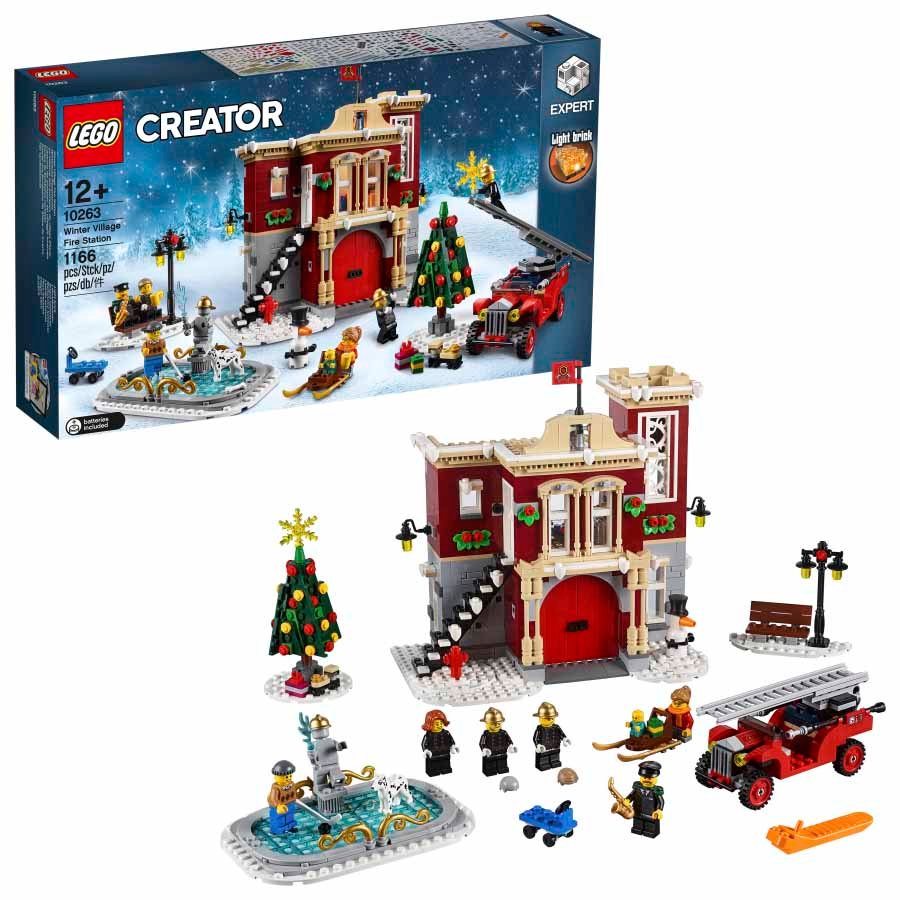 Lego Creator Parque de bomberos navideño 10263