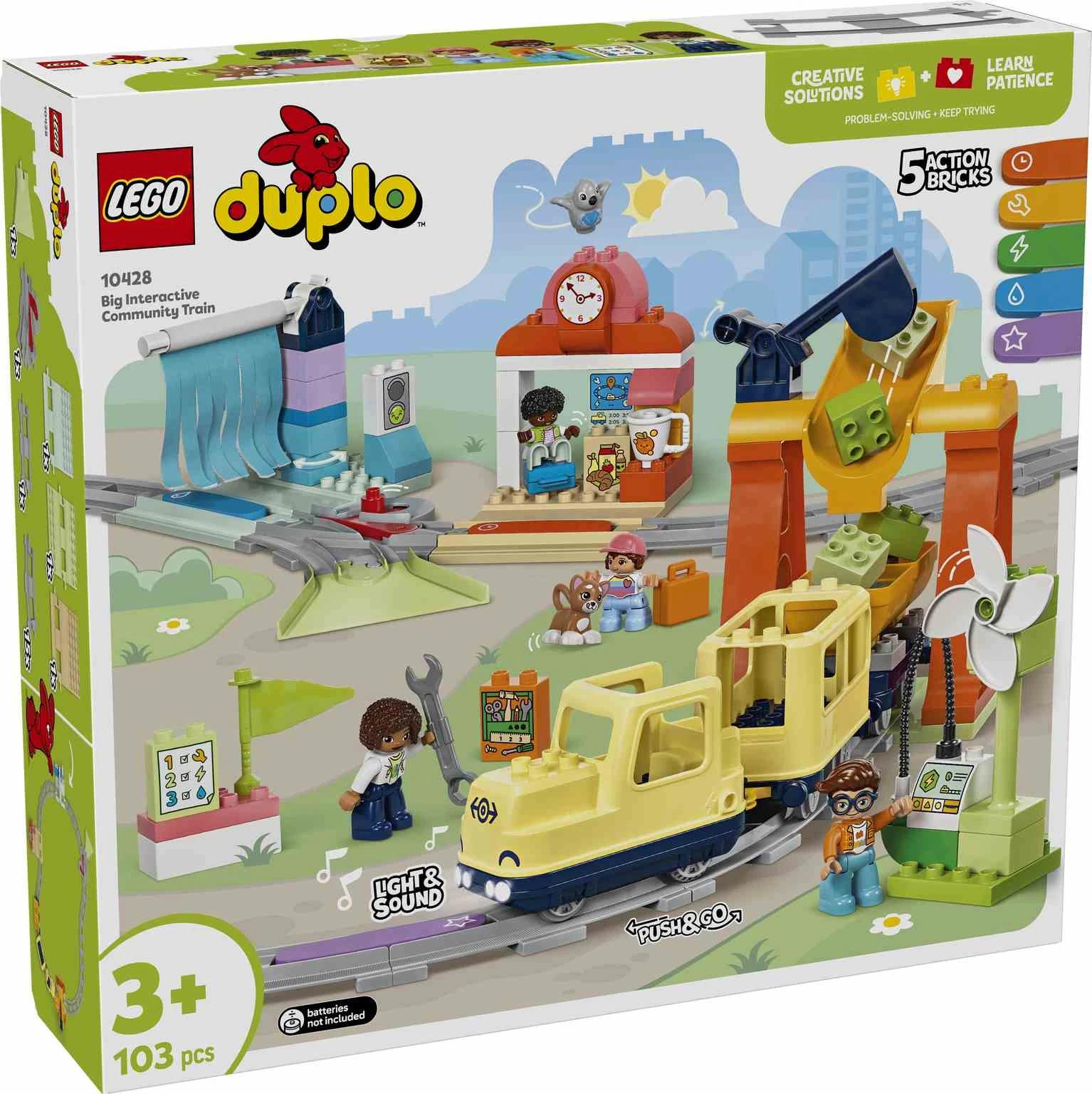LEGO DUPLO | Gran Tren Comunitario Interactivo - 10428