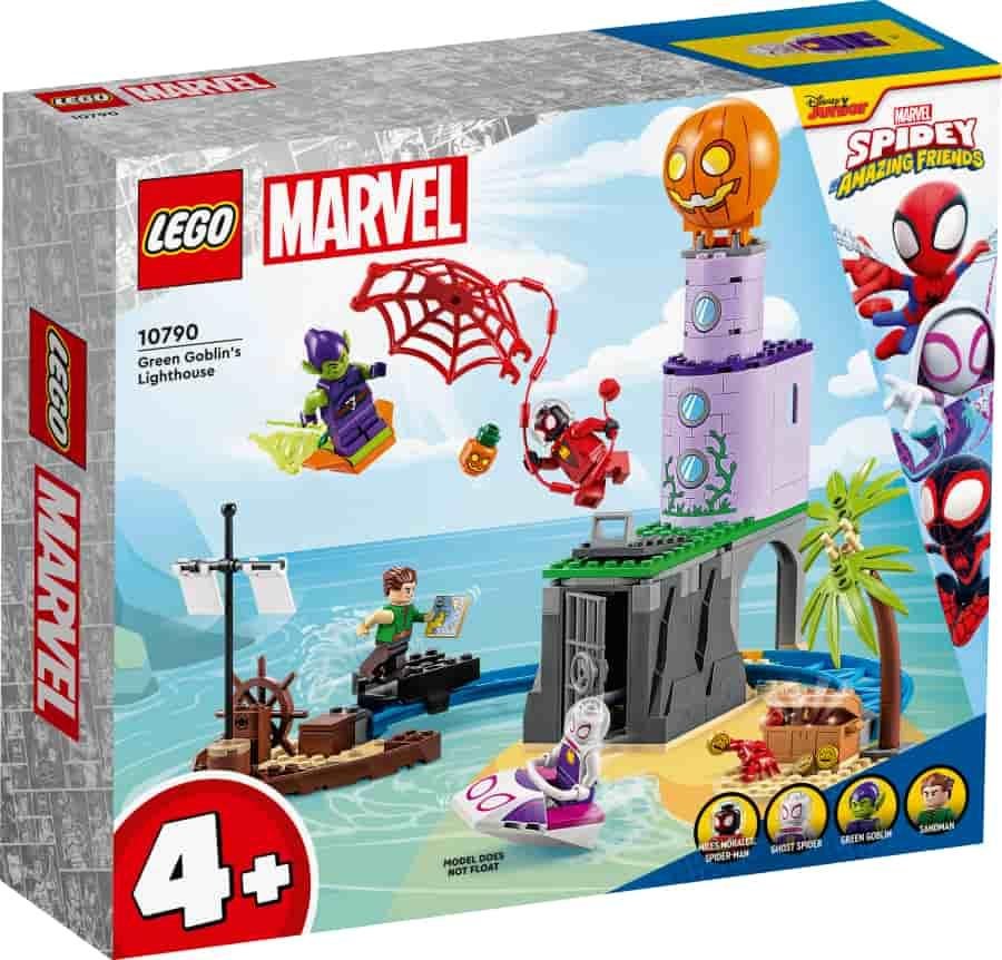 Lego Marvel superheroes Equipo Spidey en el Faro del Duende Verde 10790