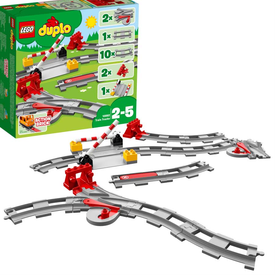 LEGO DUPLO | Vías ferroviarias 10882