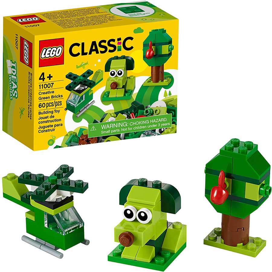 LEGO Classic | Ladrillos Creativos Verdes 11007