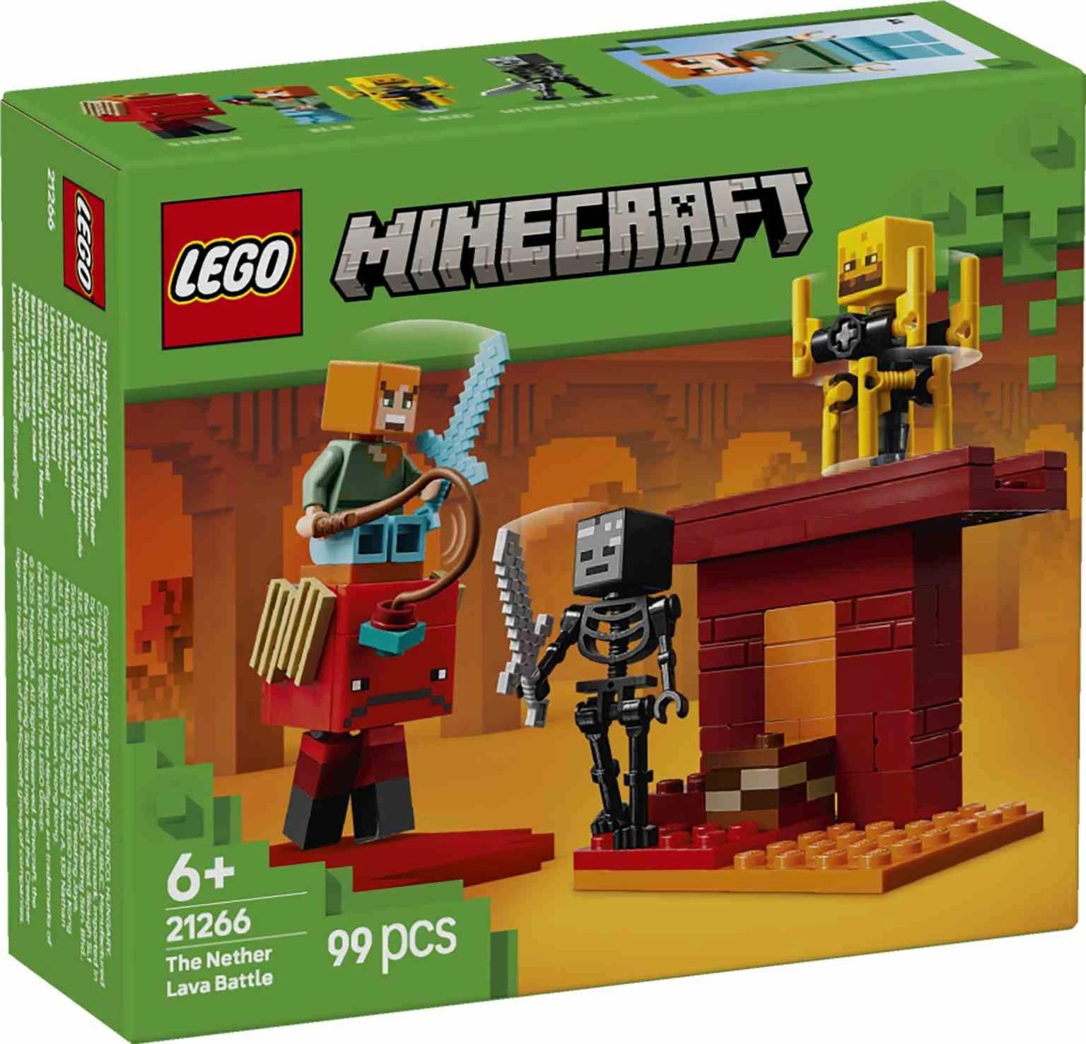 LEGO MINECRAFT | La Batalla de Lava del Inframundo - 21266