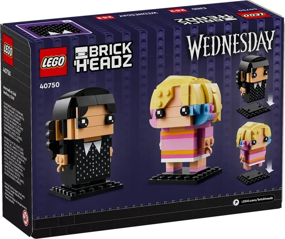 LEGO BRICK HEADZ | Miércoles y Enid - 40750