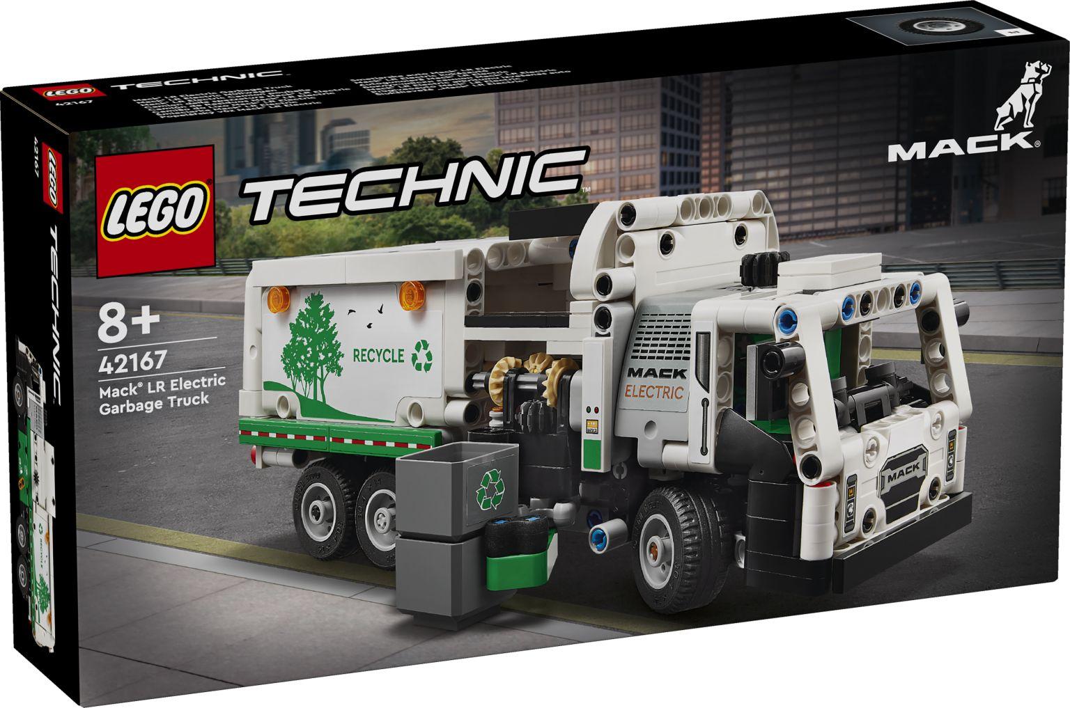 LEGO Technic | Camión de Residuos Mack® LR Electric - 42167