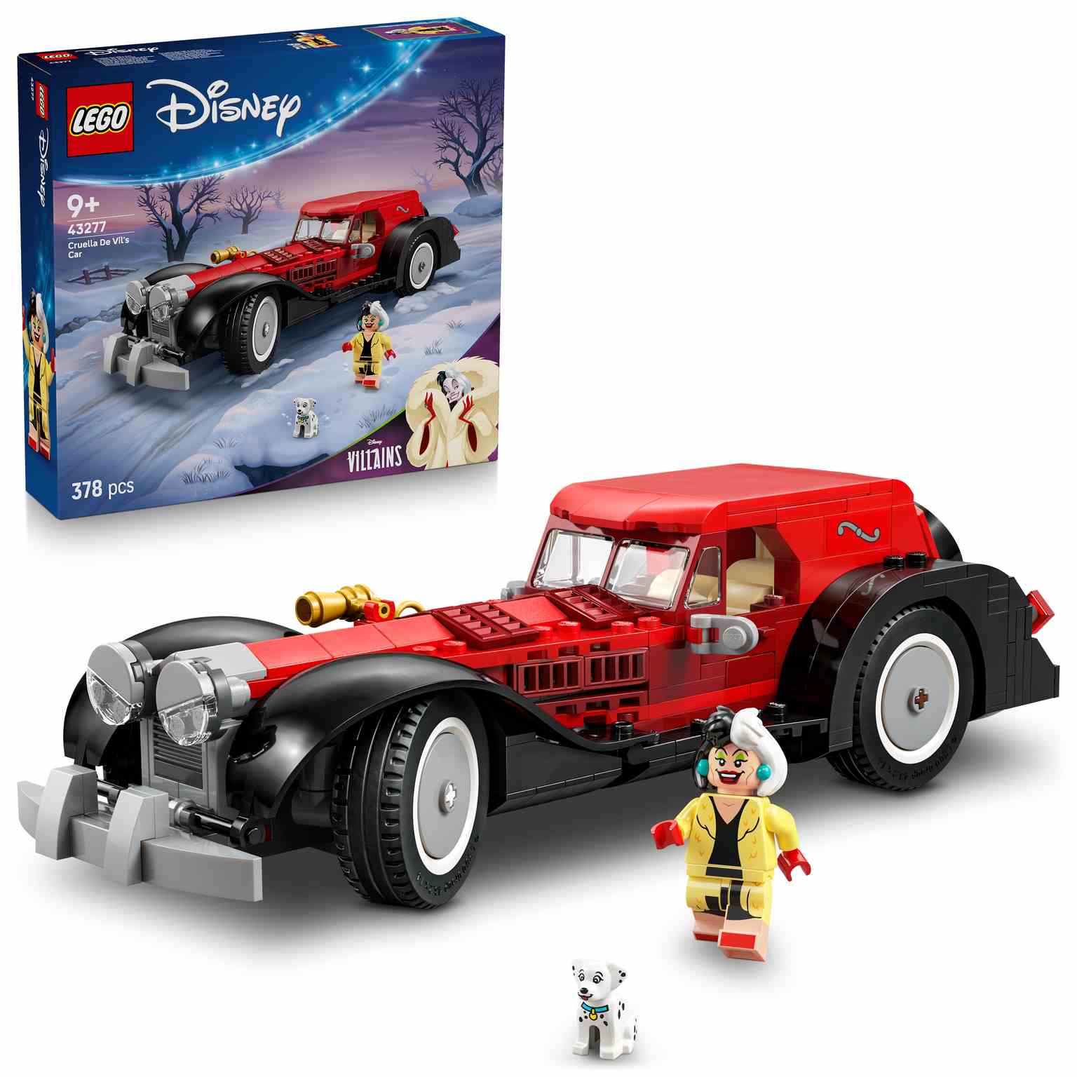 LEGO Disney | Coche de Cruella de Vil - 43277