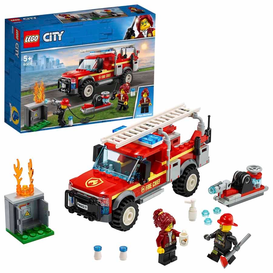 LEGO City Camión de Intervención del Jefe de Bomberos 60231