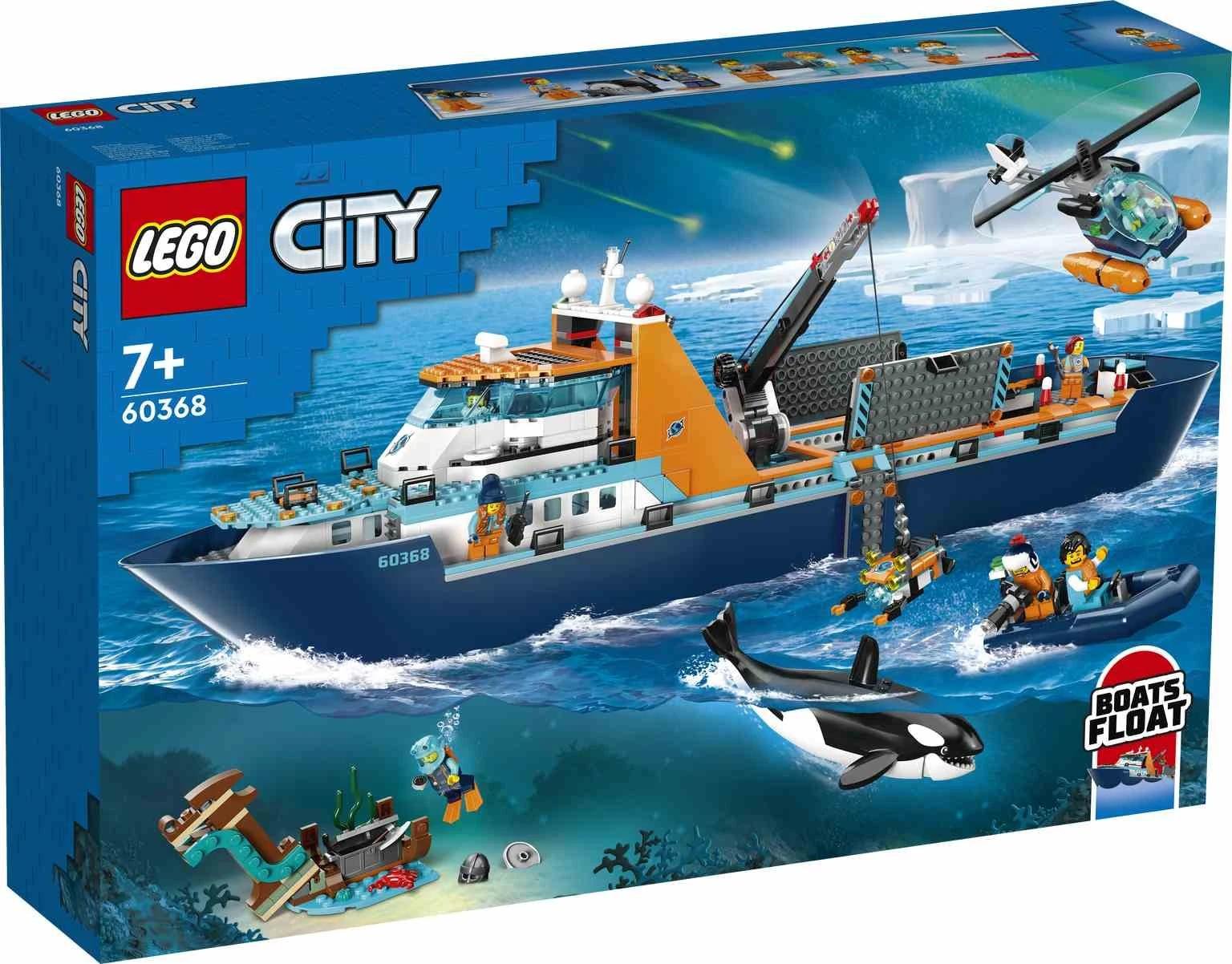 LEGO City | Exploradores del Ártico: Barco 60368