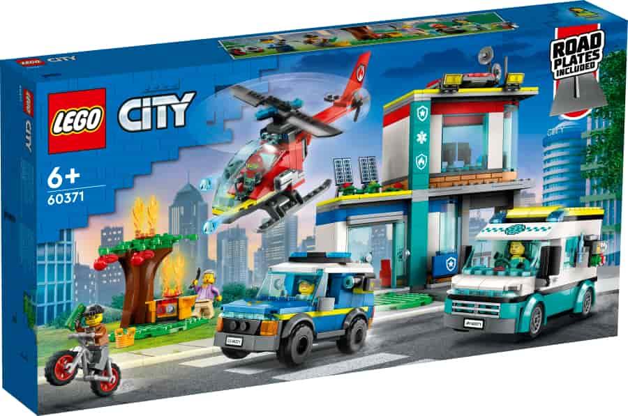 LEGO City Central de Vehículos de Emergencia 60371