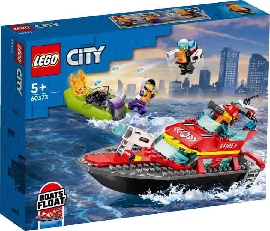 LEGO City Lancha de Rescate de Bomberos 60373
