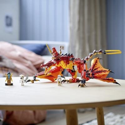 Lego Ninjago Ataque del Dragón de Fuego 71753