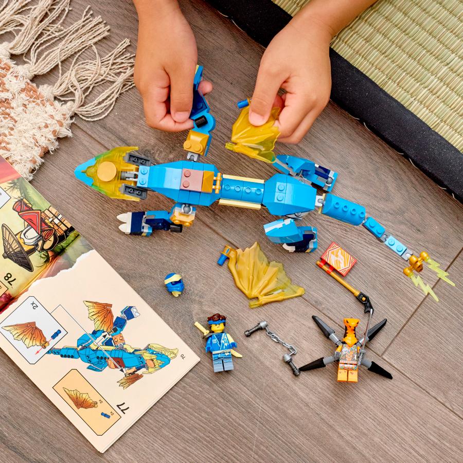 Lego Ninjago Dragón del Trueno EVO de Jay 71760