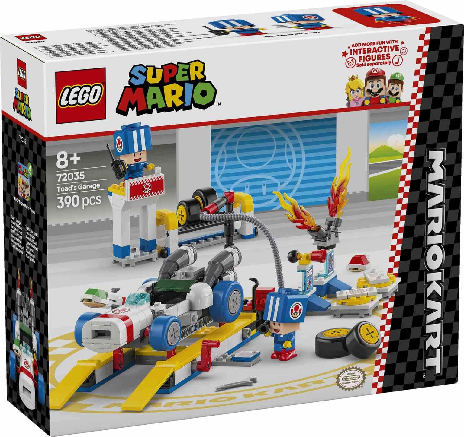 LEGO Super Mario | Mario Kart: Garaje de Toad - 72035