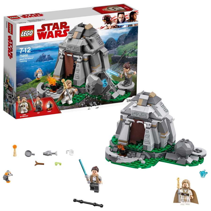 Lego Star Wars Entrenamiento en Ahch-To Island™ 75200