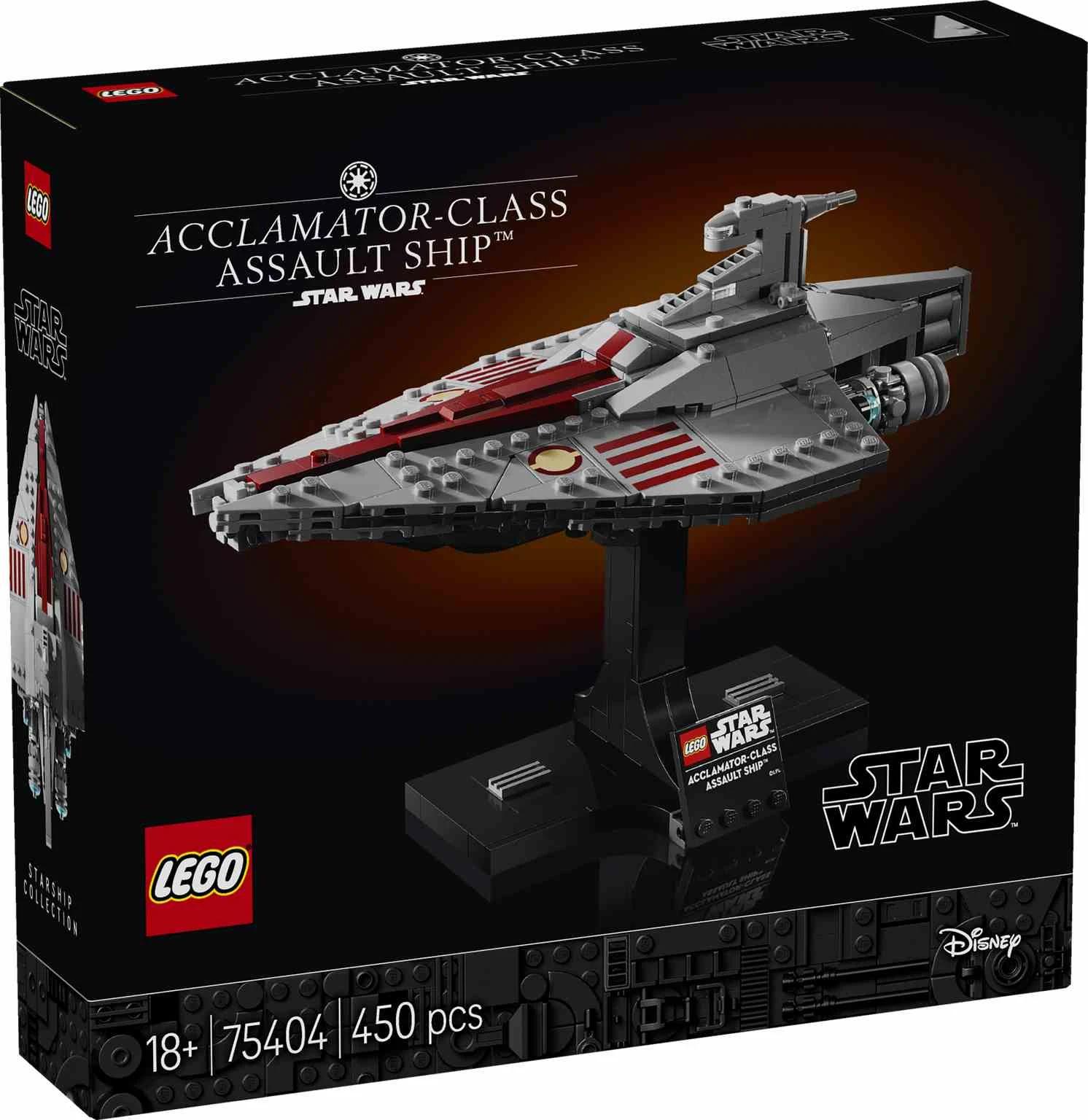 LEGO STAR WARS | Nave de Asalto Clase Acclamator - 75404