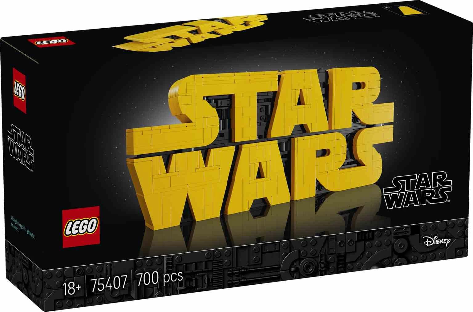 LEGO STAR WARS | Logotipo de Star Wars para Construir - 75407