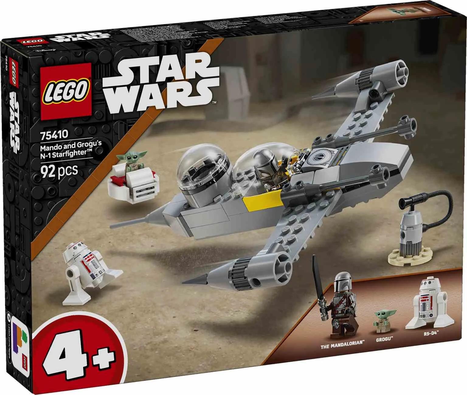 LEGO STAR WARS | Caza Estelar N-1 de Mando y Grogu - 75410