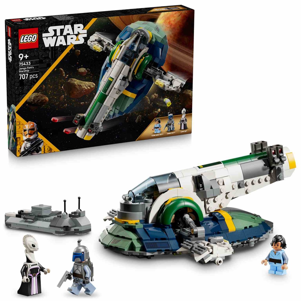 LEGO STAR WARS | Nave Estelar de Jango Fett - 75433