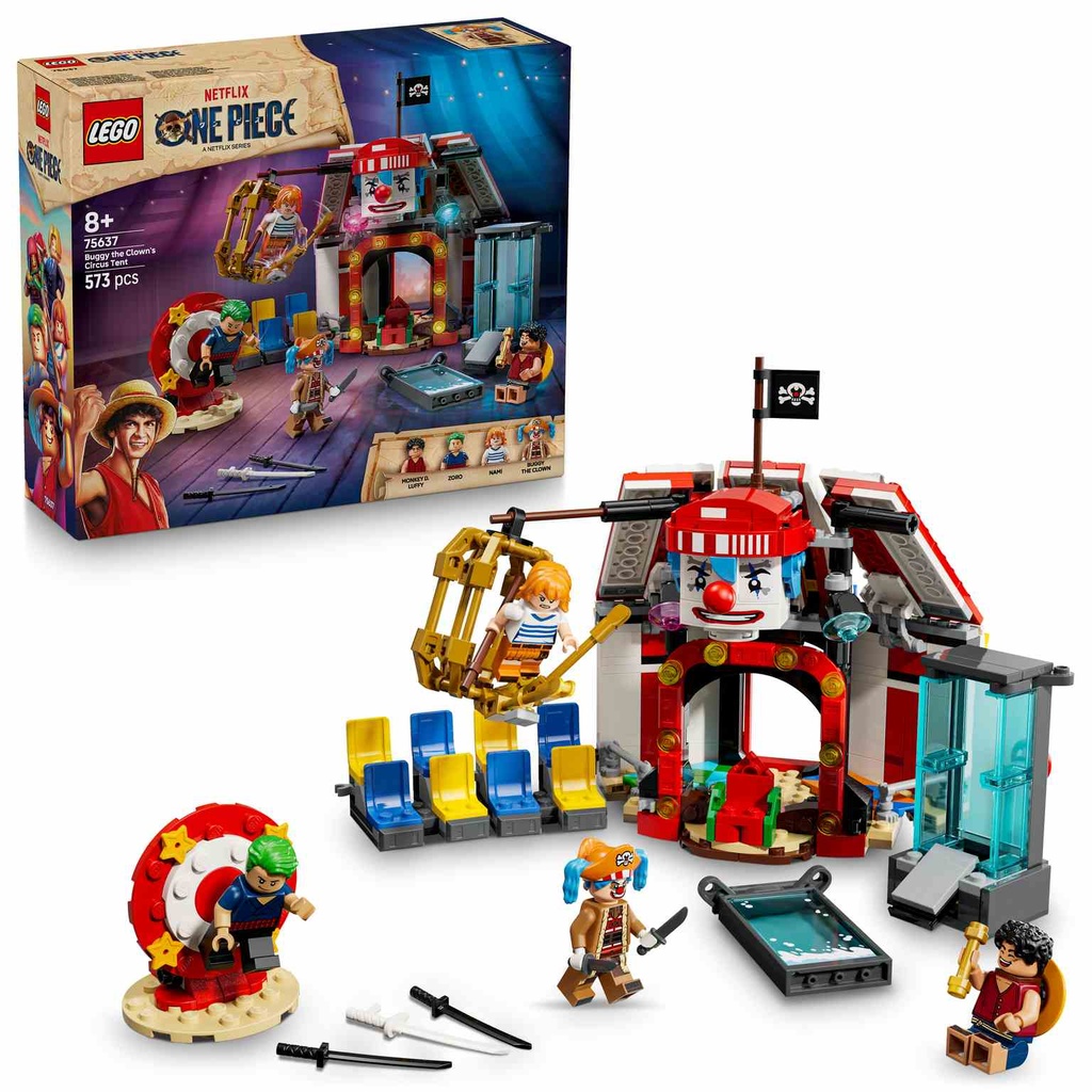 LEGO ONE PIECE | Carpa de Circo de Buggy el Payaso - 75637
