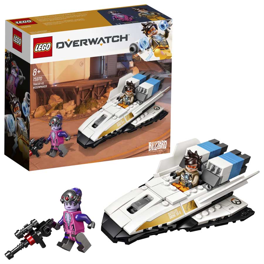 LEGO Overwatch Tracer vs Widowmaker 75970
