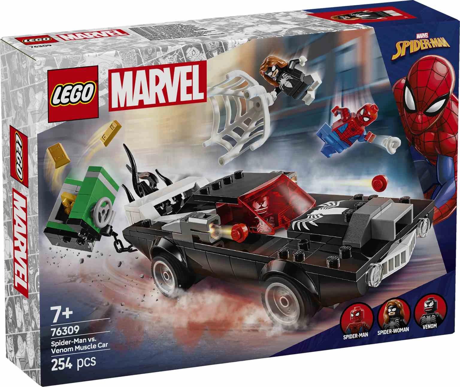 LEGO MARVEL | Spider-Man vs. Coche Brutal de Venom - 76309