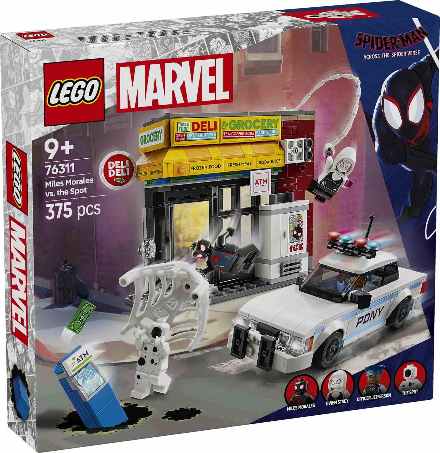 LEGO MARVEL | Multiverso Arácnido: Miles Morales vs. Mancha - 76311