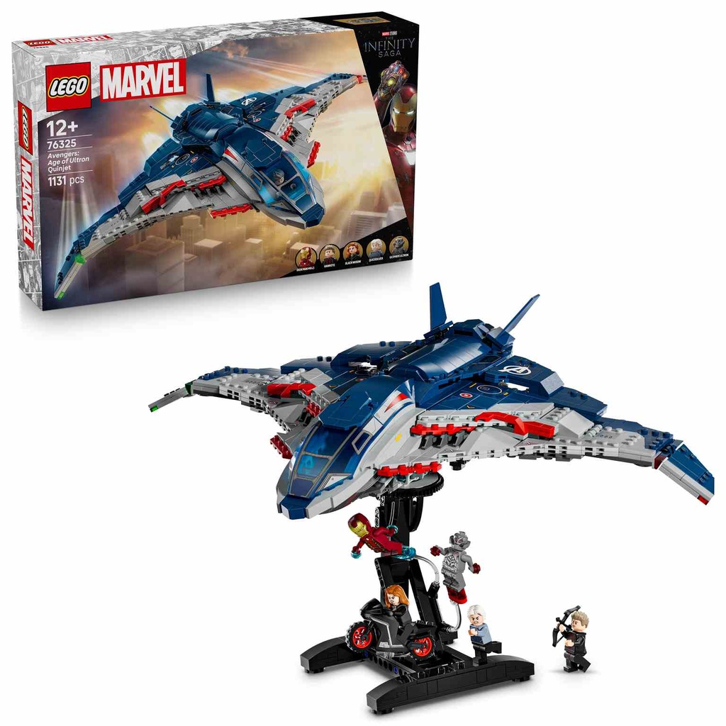 LEGO MARVEL | Quinjet de Vengadores: La Era de Ultrón- 76325