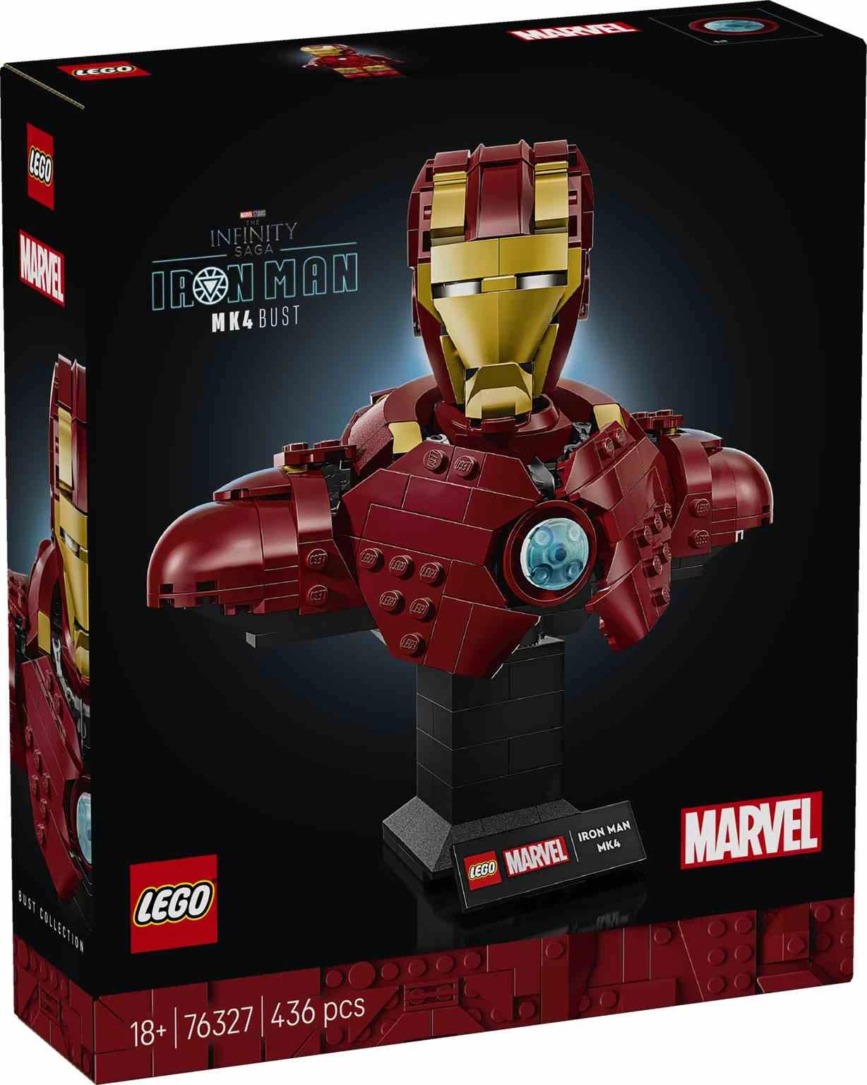 LEGO MARVEL | Busto de Iron Man MK4- 76327