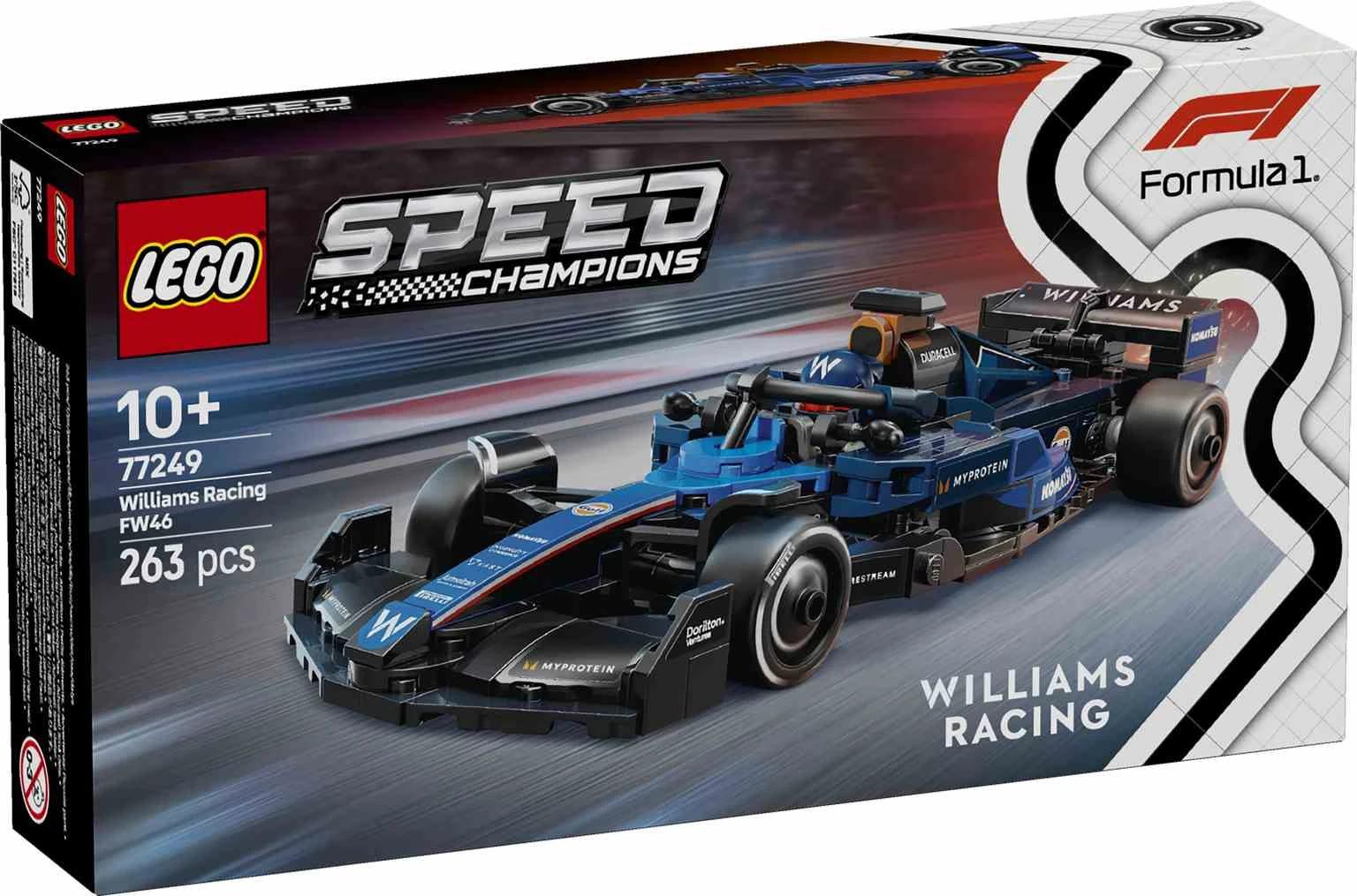 LEGO Speed Champions | Coche de Carreras Williams Racing FW46 F1 - 77249