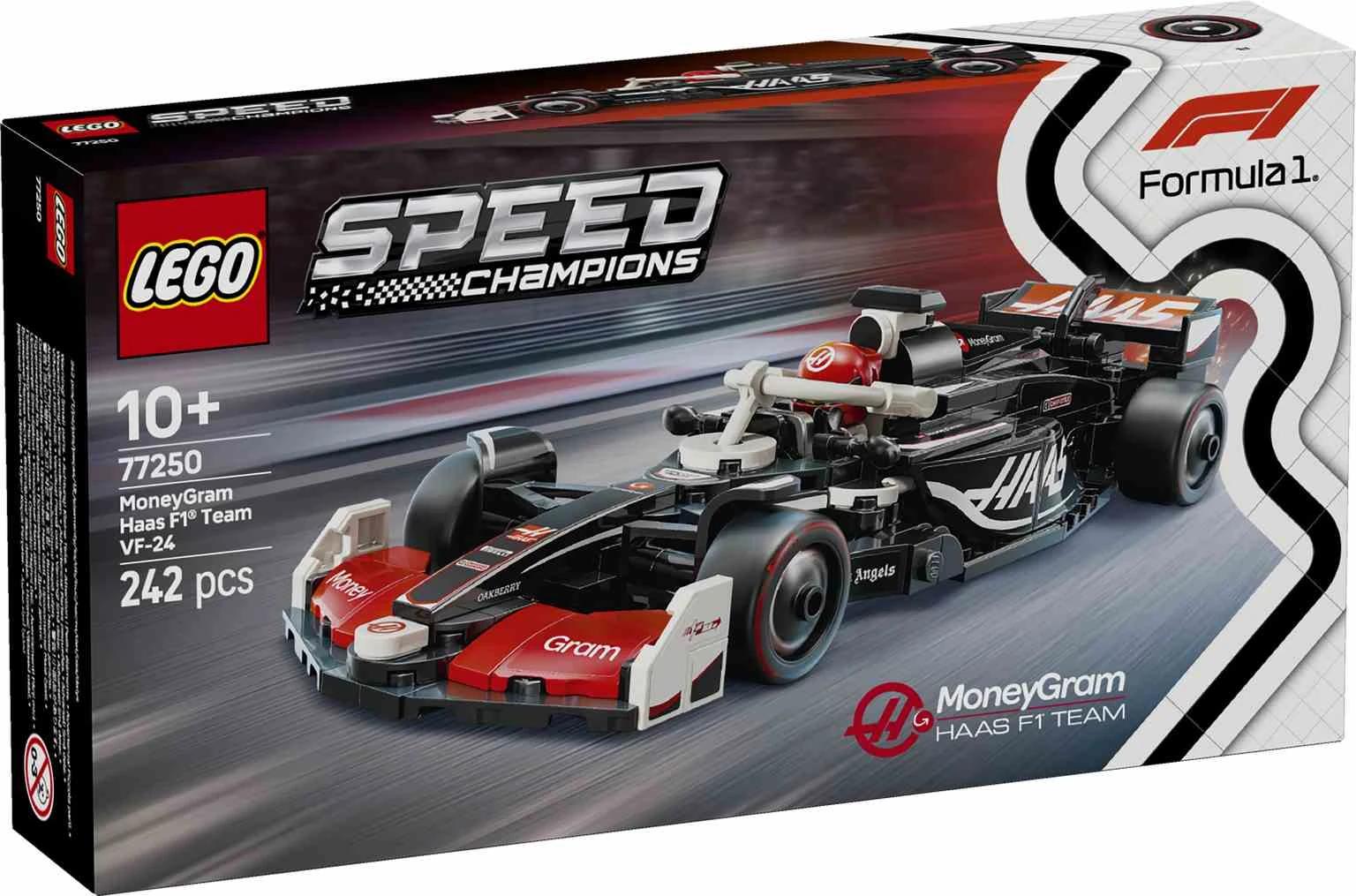 LEGO Speed Champions | Coche de Carreras MoneyGram Haas F1® Team VF-24 - 77250