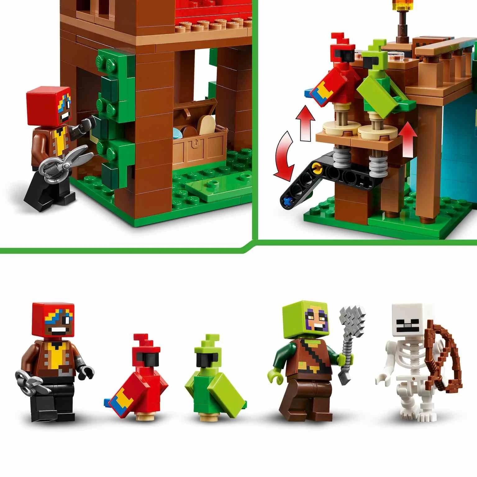 チビ〜 LEGO®Minecraft: Las Casas-Loro - LEGO PANAMA - LEGO® Latam