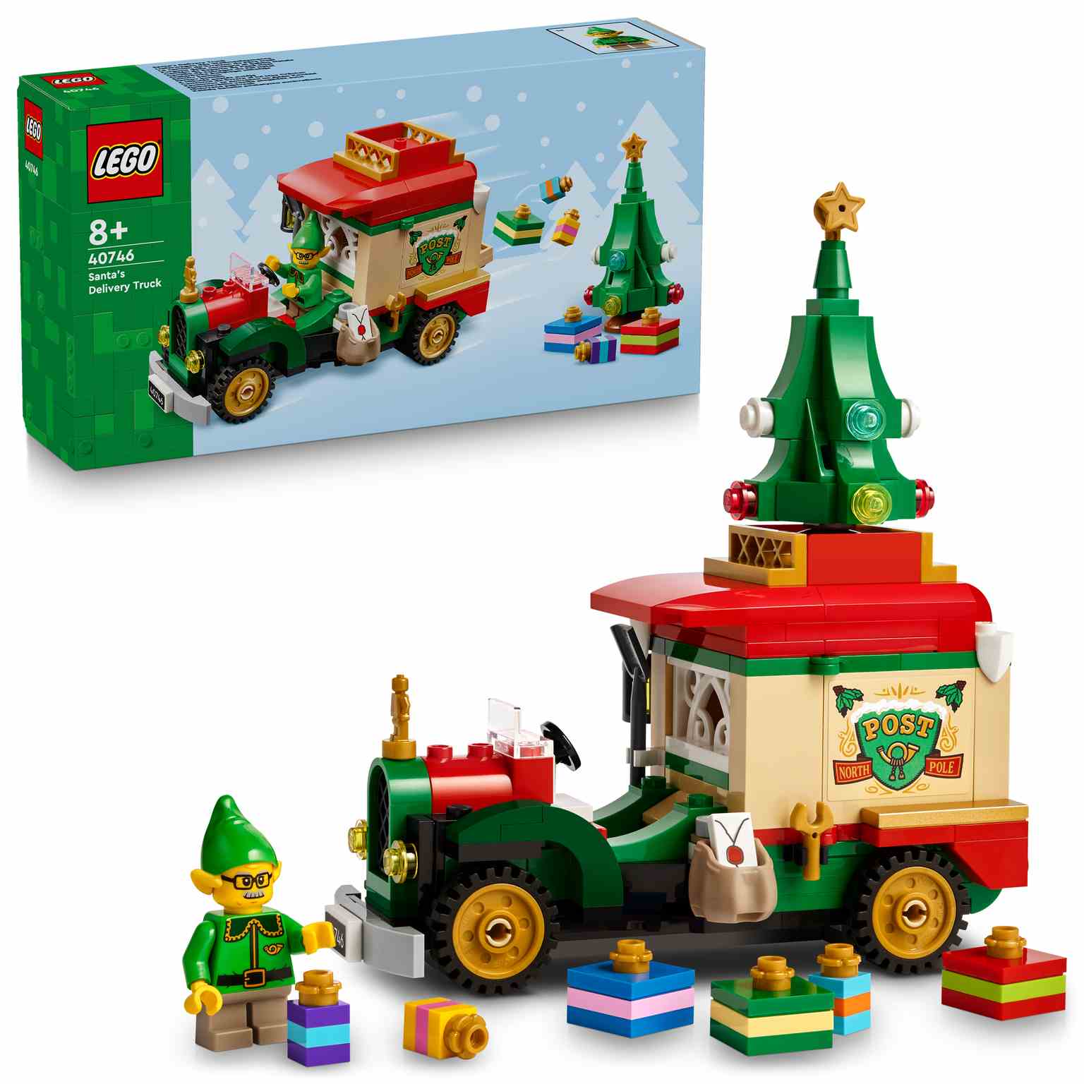 LEGO | Camión de Reparto de Papá Noel 40746