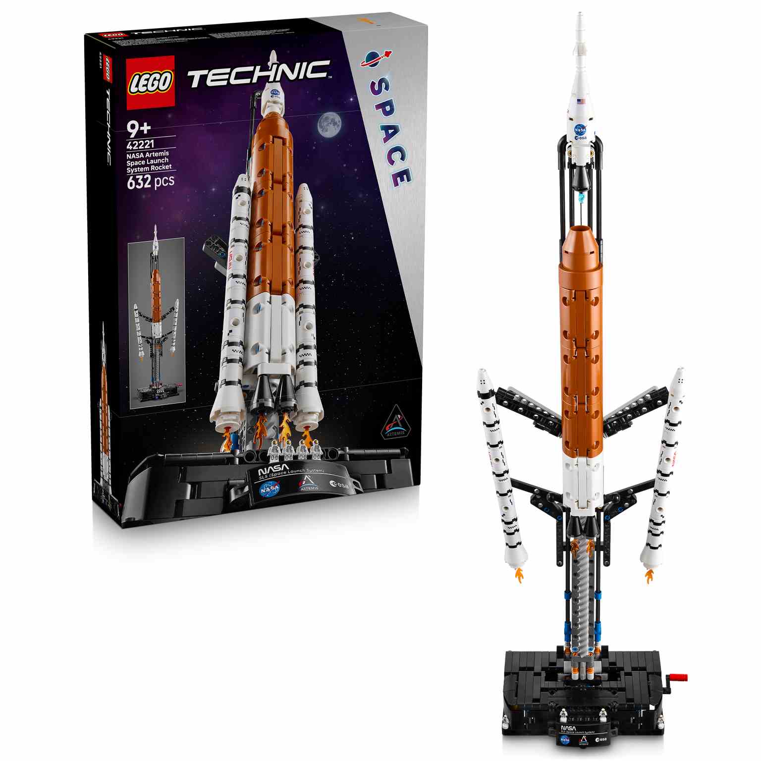 LEGO Technic | Cohete del Sistema de Lanzamiento Espacial NASA Artemis - 42221
