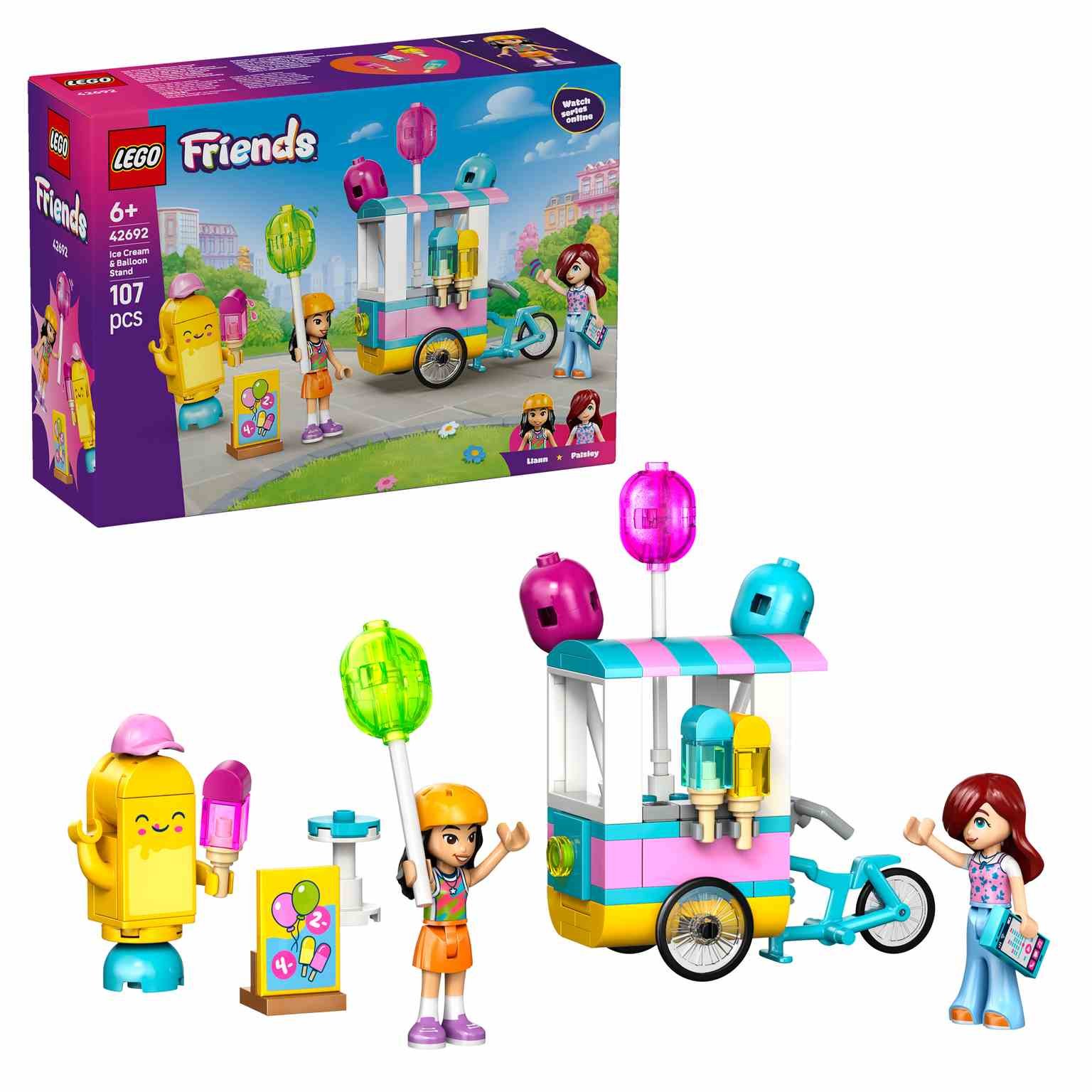 LEGO Friends | Puesto de Helados y Globos - 42692