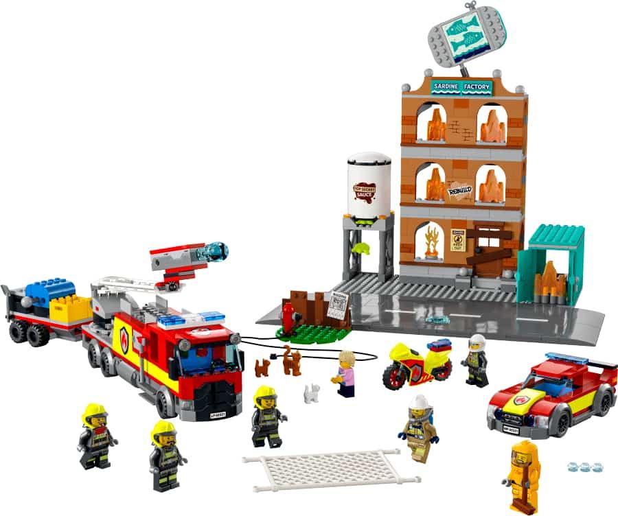 LEGO City Cuerpo de Bomberos 60321