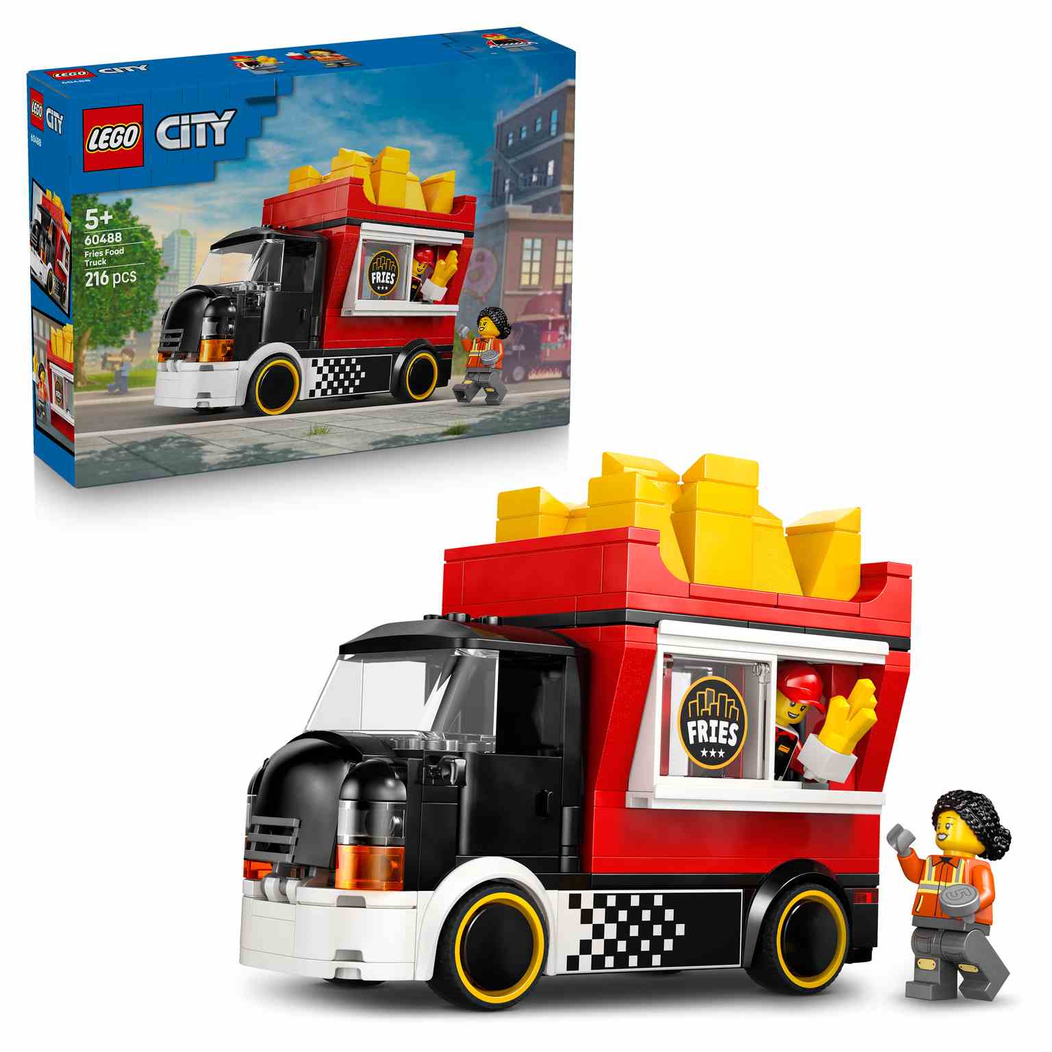 LEGO CITY | Camión de Patatas Fritas - 60488