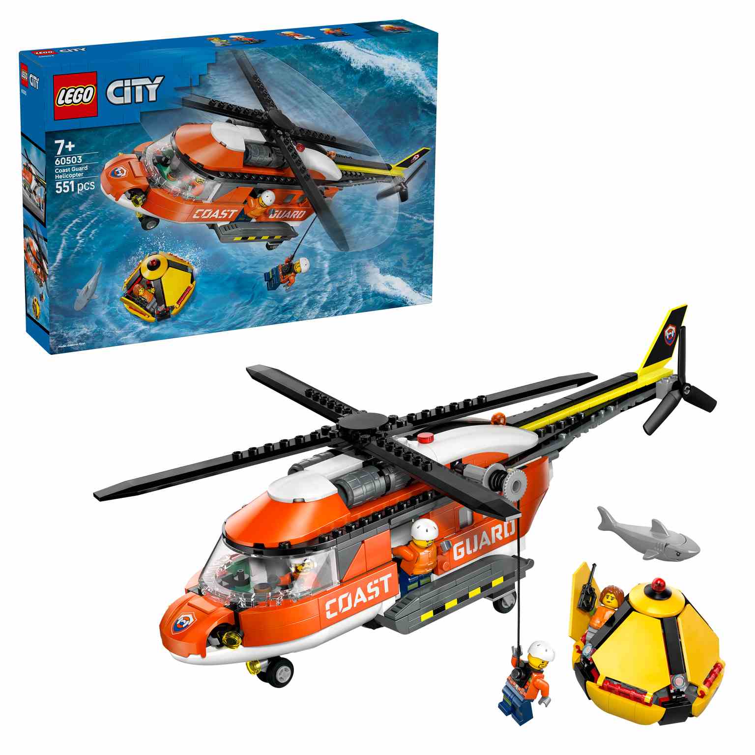 LEGO CITY | Helicóptero de Guardacostas - 60503