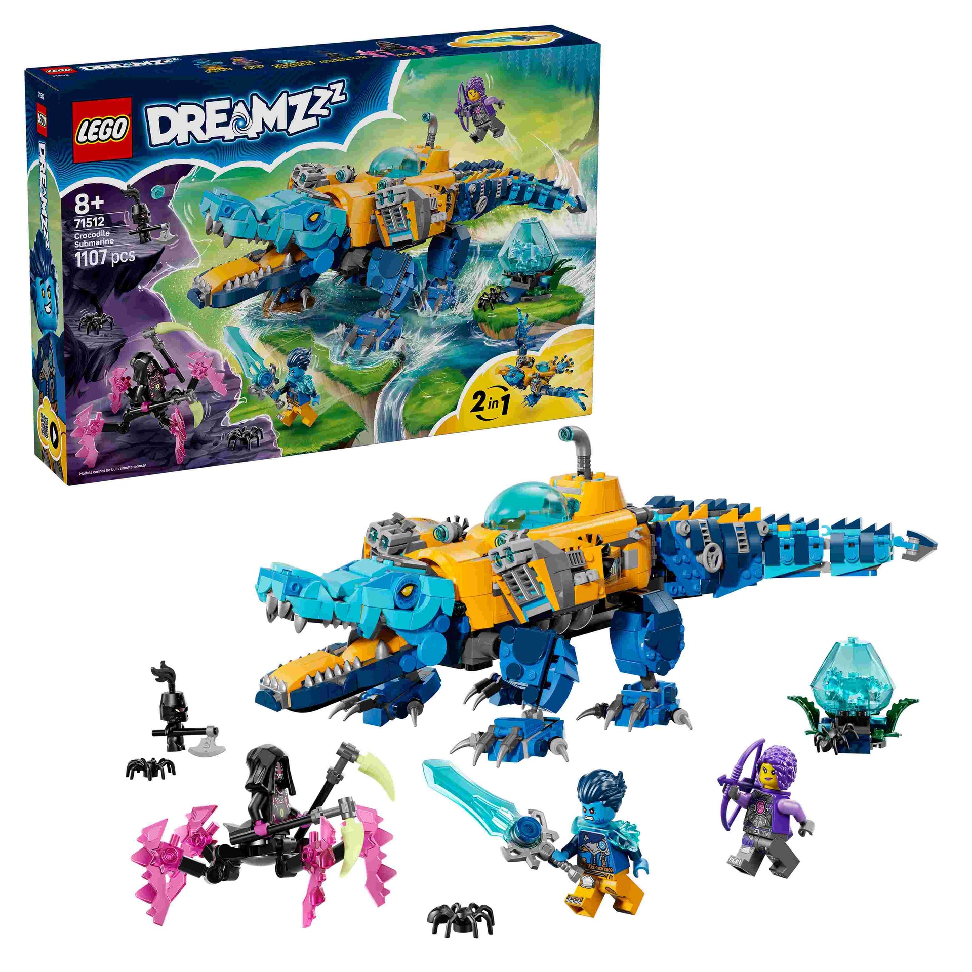 LEGO DREAMZzz | Submarino Cocodrilo - 71512