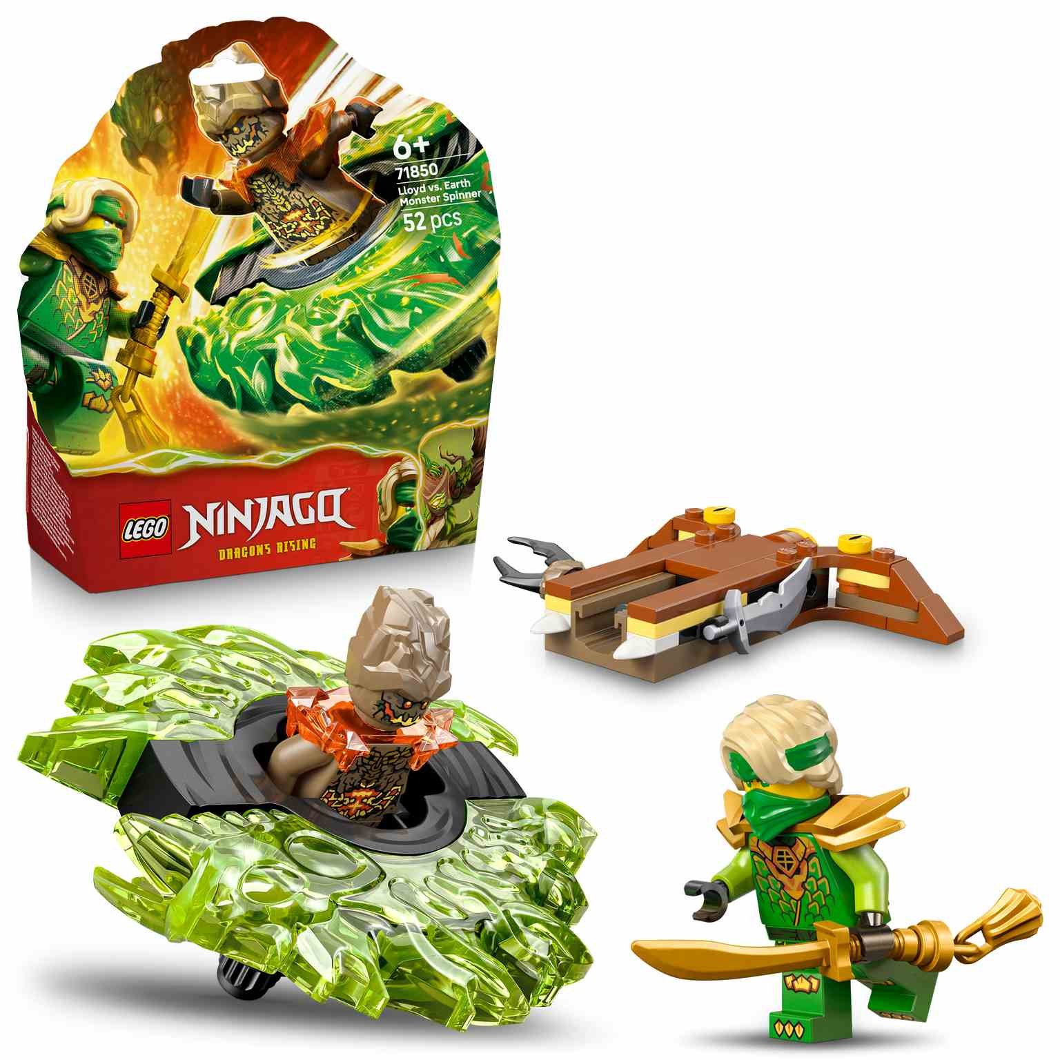 LEGO Ninjago | Lloyd vs. Spinner del Monstruo de Tierra - 71850