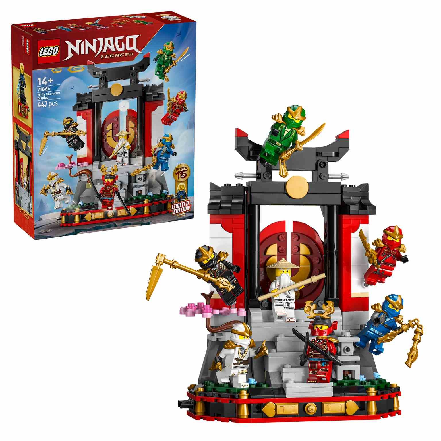 LEGO Ninjago | Exposición de Personajes Ninja: 15 Aniversario - 71866