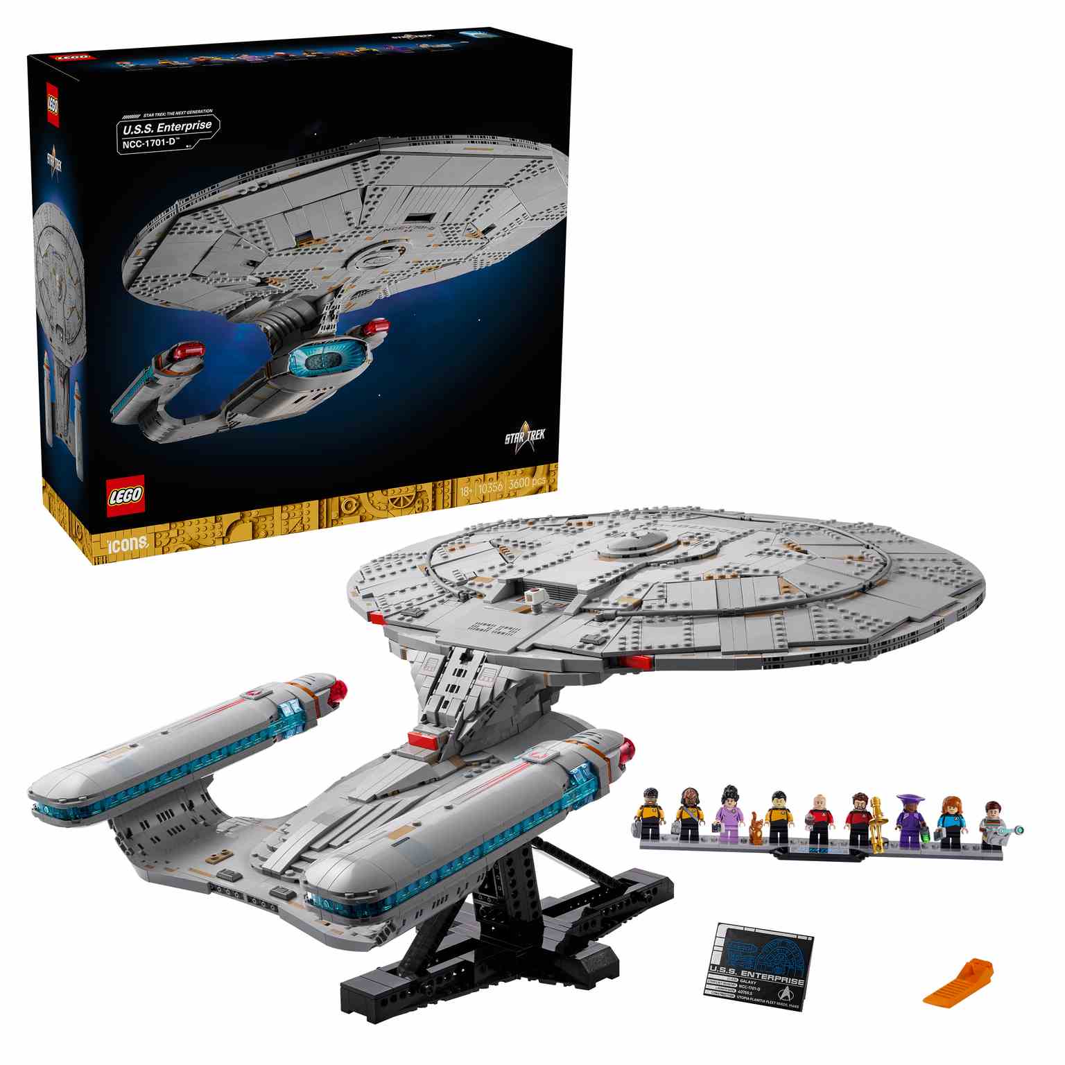 LEGO ICONS | Star Trek: U.S.S. Enterprise NCC-1701-D - 10356