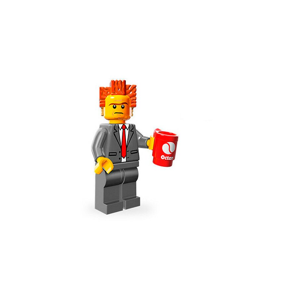 Lego Minifiguras Lego Serie Stard President Business 71004 02