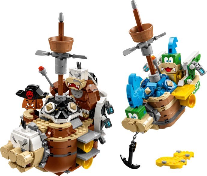 LEGO Super Mario | Set de Expansión: Fortalezas aéreas de Larry y Morton - 71427