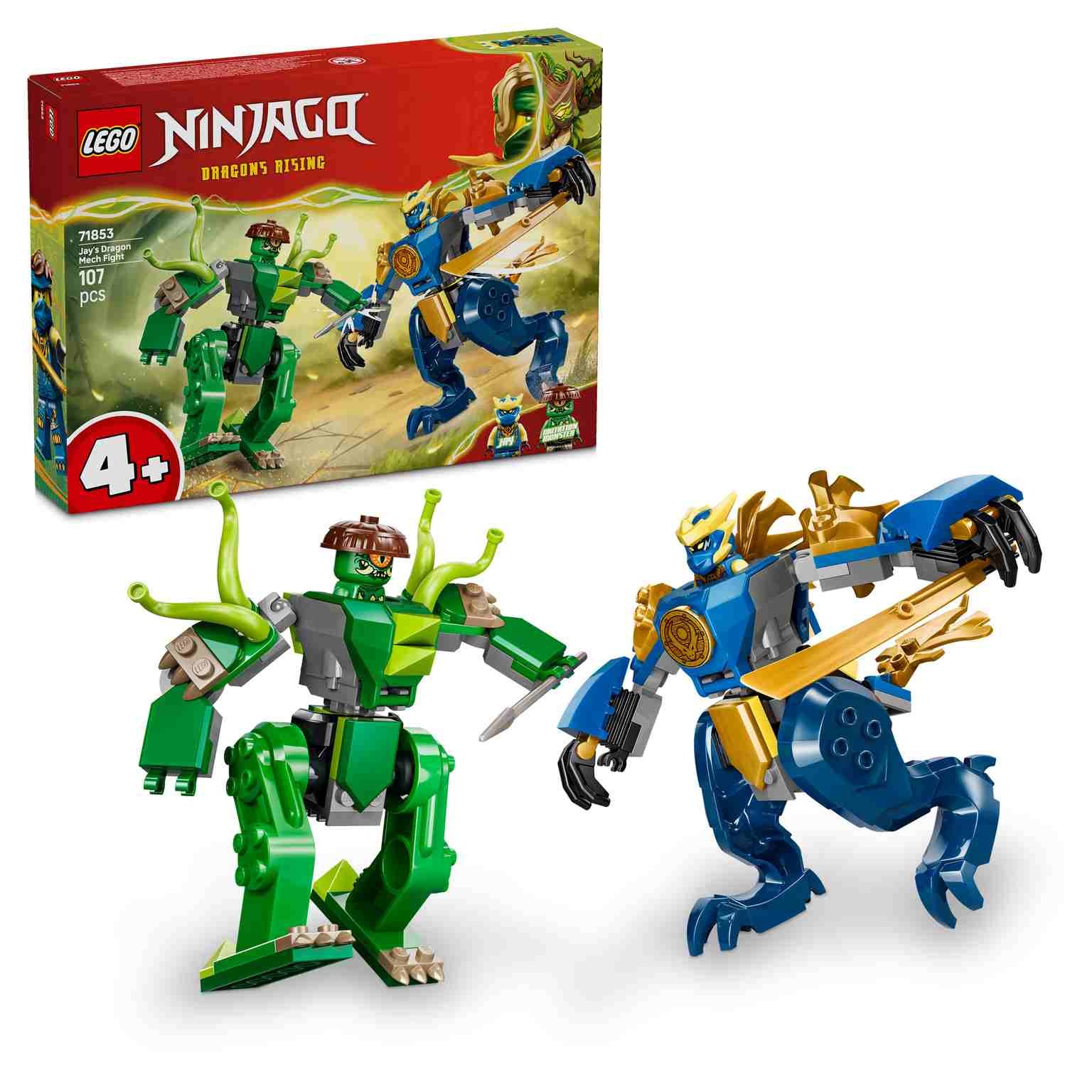 LEGO Ninjago | Combate del Meca-Dragón de Jay - 71853