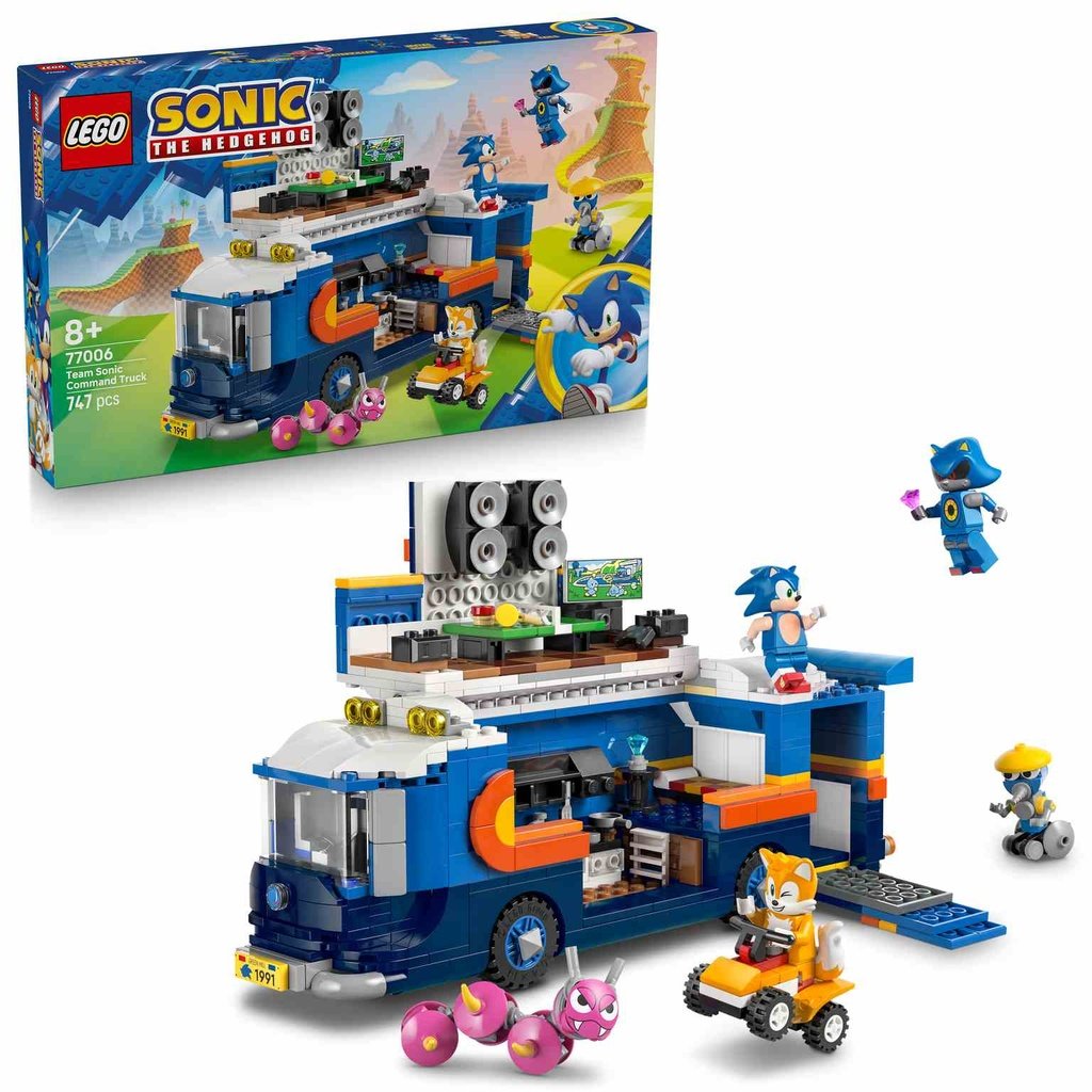 LEGO Sonic | Camión de Operaciones del Equipo Sonic - 77006
