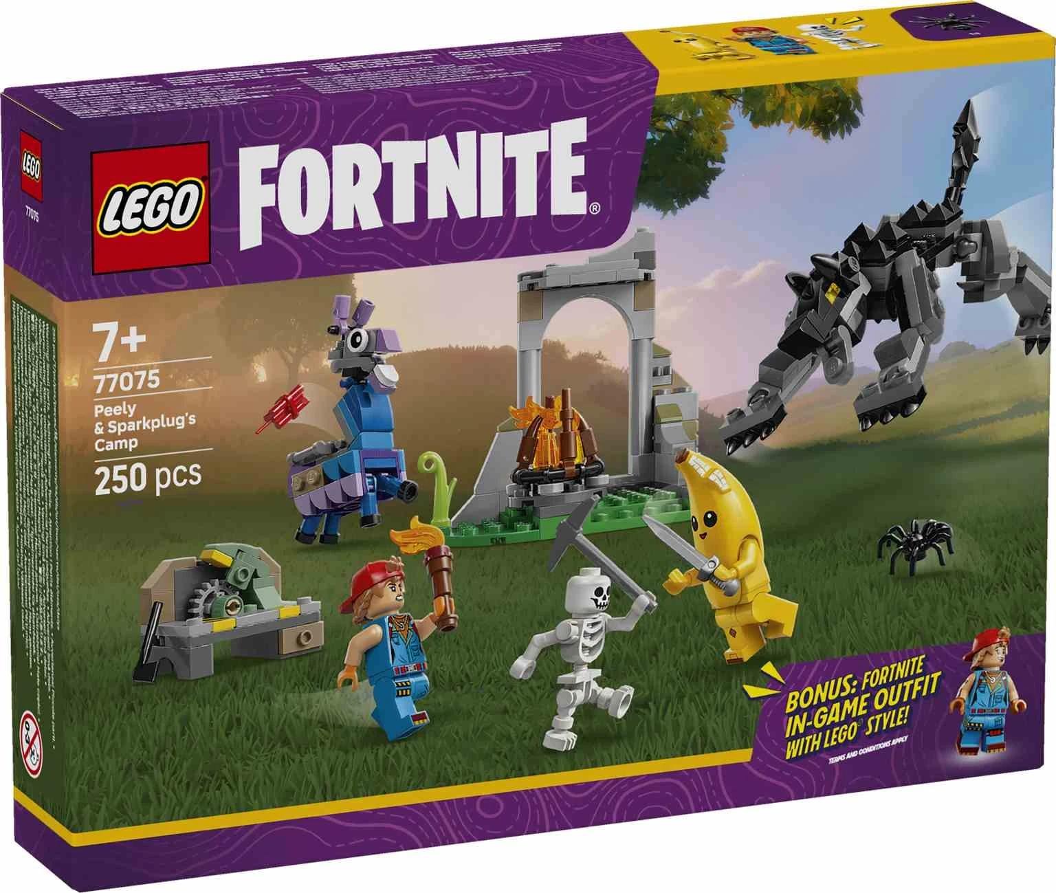 LEGO FORTNITE | Campamento de Banano y Bujía - 77075