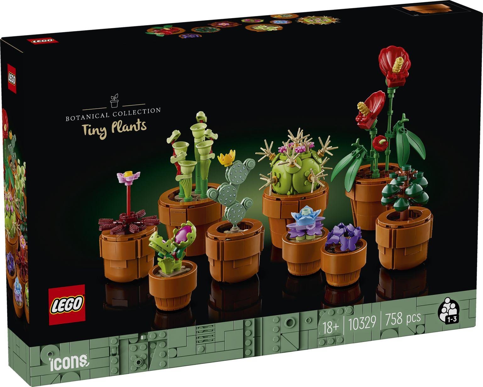 LEGO BOTANICA | Plantas Diminutas 10329