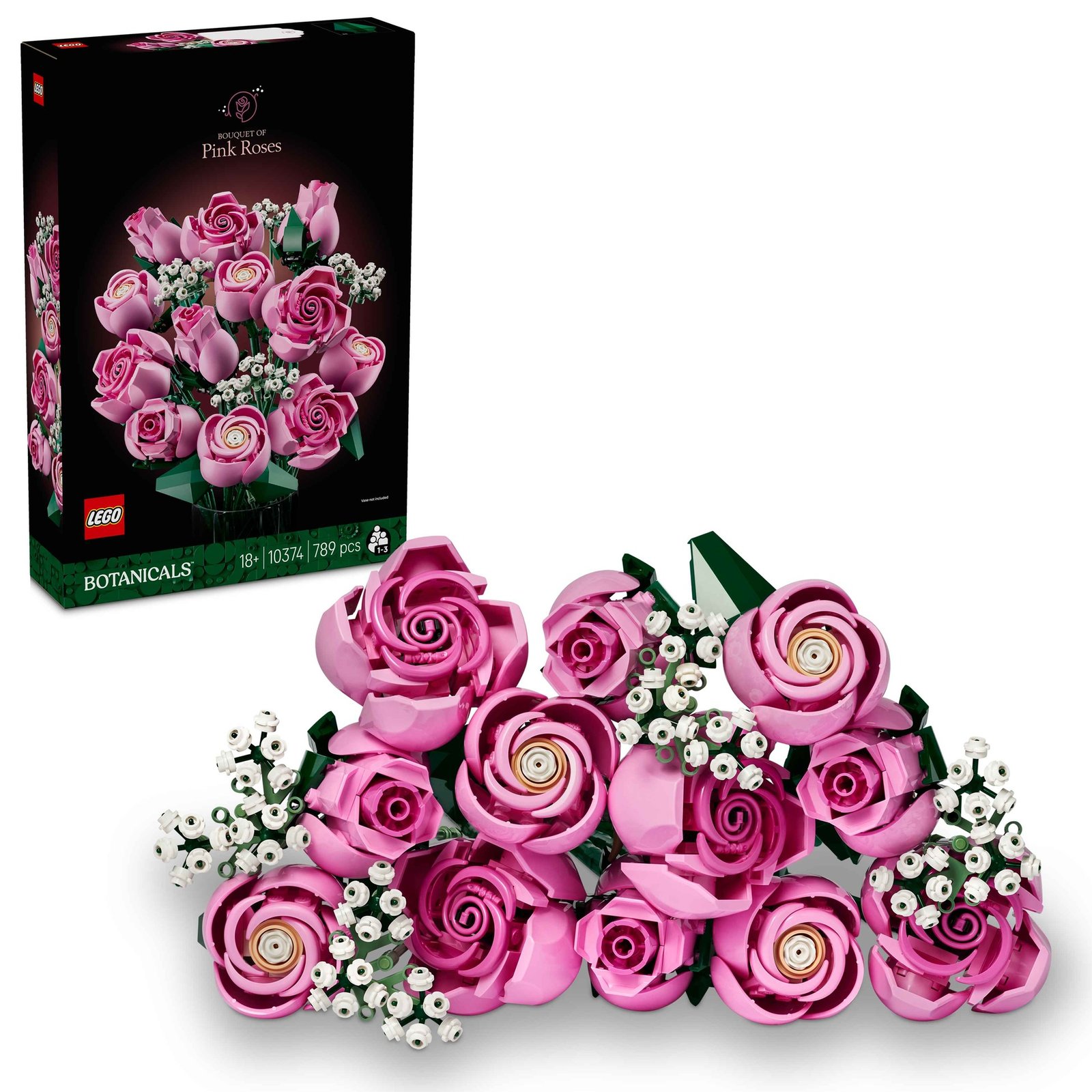 LEGO BOTANICAL COLLECION | Ramo de Rosas Rosadas - 10374
